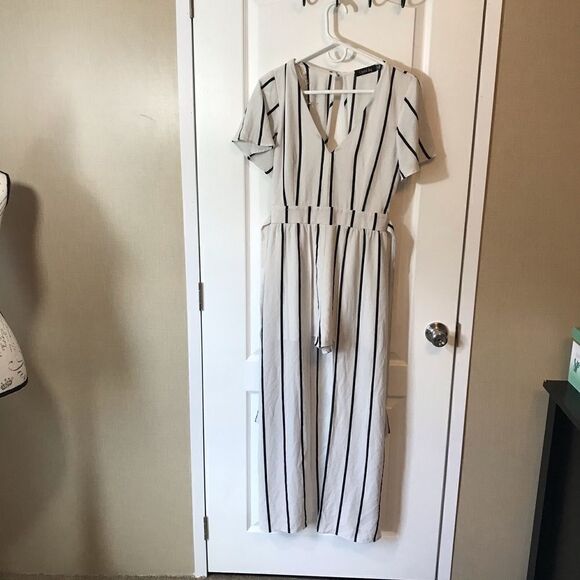 Crystal sky  romper with duster size 7 blue white - Picture 8 of 16